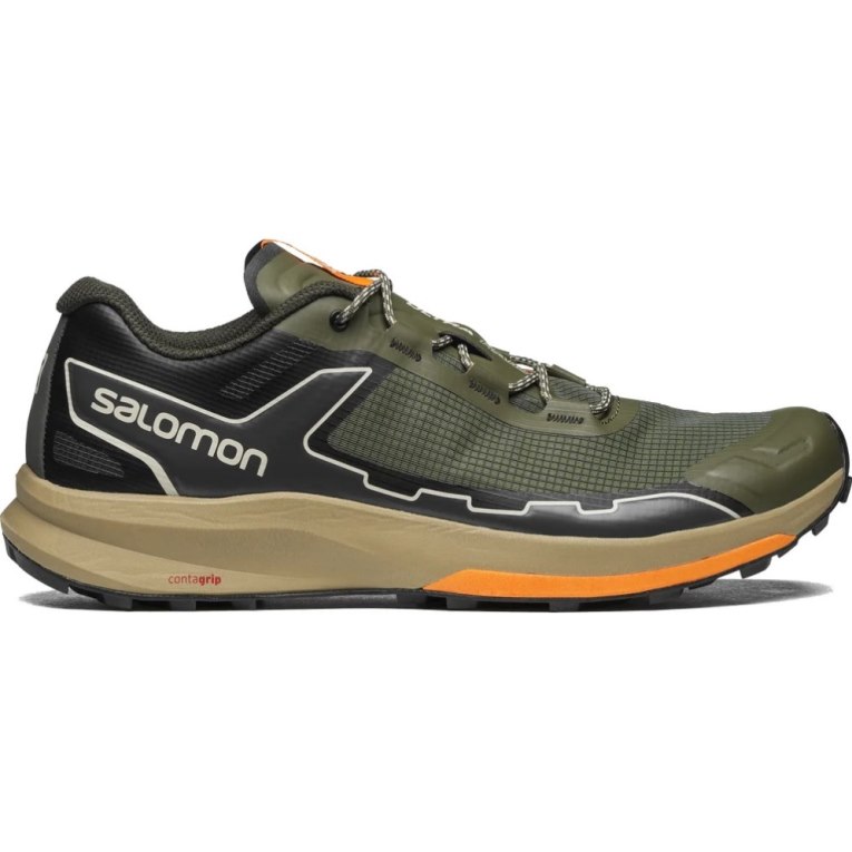 Tenis Salomon Ultra Raid Mujer Verde Oliva | MX EILK926